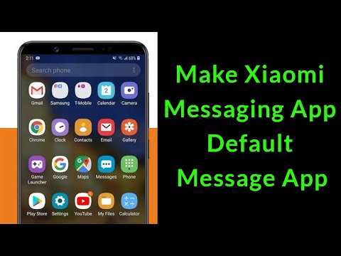 How to Make Xiaomi Messaging App Default Message App on Xiaomi Redmi Mobile?