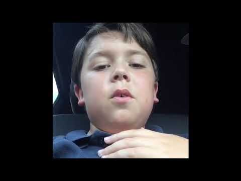 That moment when your sweating in a car