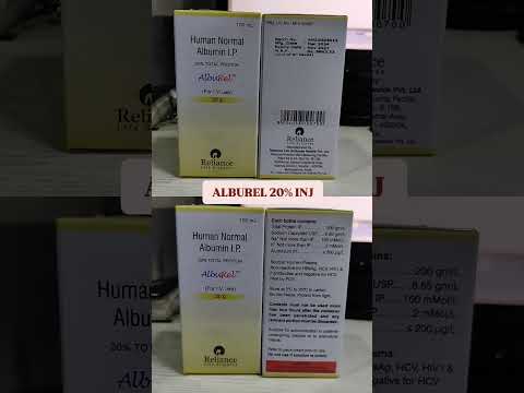 Human albumin alburel injection, 20%/100 ml