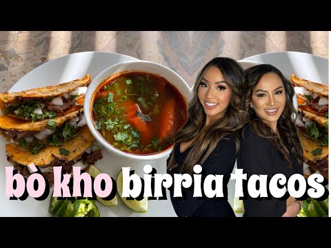 How to Make Bò Kho Birria Tacos | The Best Vietnamese Beef Stew x Birria Tacos Recipe
