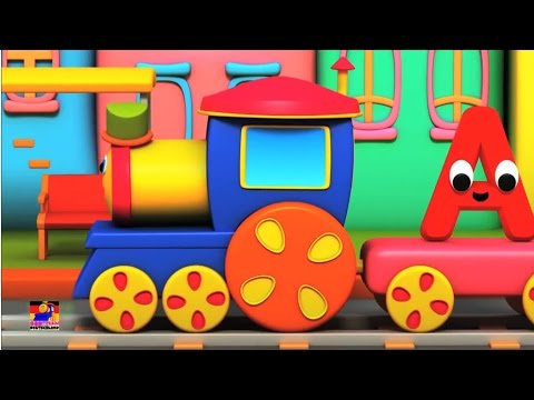 Bob Alphabet Zug | 3D Karikatur für Kinder | pädagogisch Video | Kids Learning | Learn Alphabets