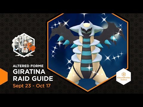 Giratina Altered Forme Raid Guide ⬡ Sept 23 - Oct 17 2019