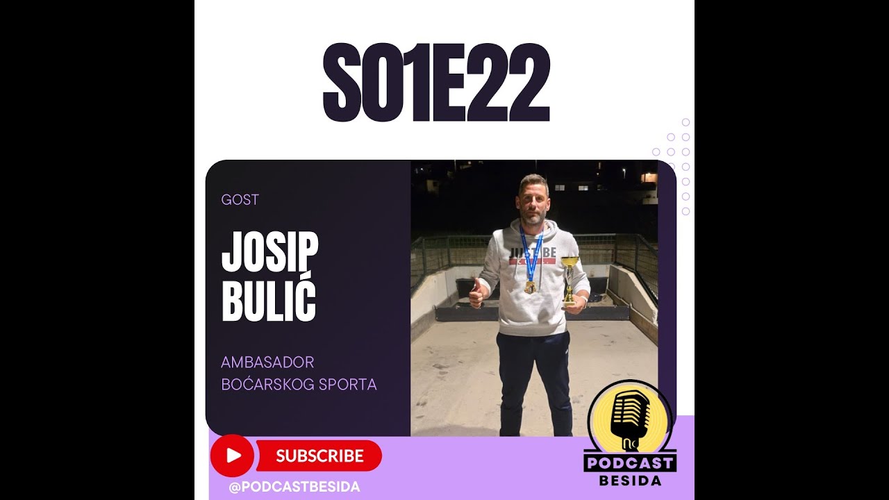 Podcast Besida #22 / Josip Bulić: “Živim balote.”