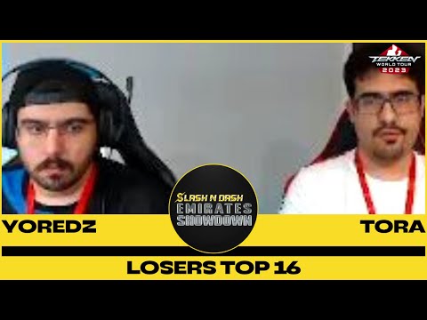 Tora vs Yoredz Top 16 Losers - Tekken 7 | Slash N Dash Emirates Showdown 2023 #slashndash