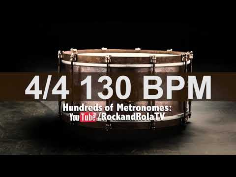 🔴 130 BPM Snare Metronome