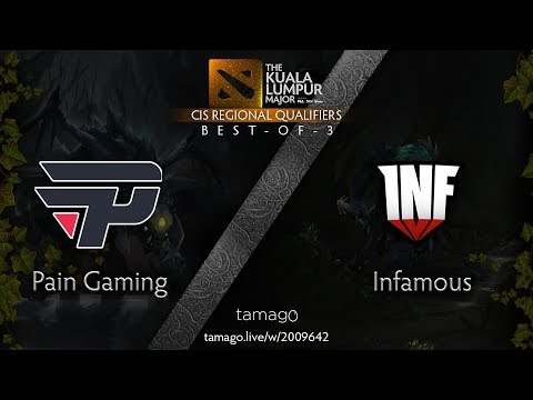 Pain Gaming vs Infamous Game 1 (Bo3) | The Kuala Lumpur Major Regional Qualifiers