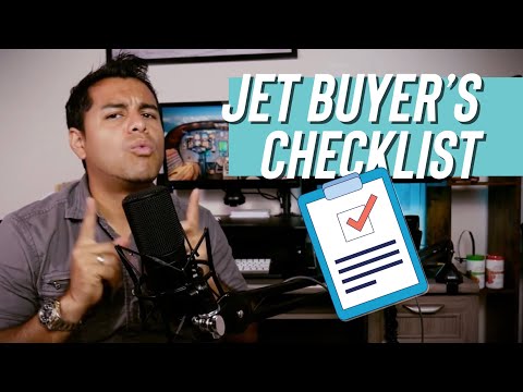 Creating a Wishlist to Buy a Jet - A Checklist for Jet Buyers