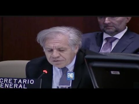 Almagro: Ya es demasiada la sangre derramada en Nicaragua