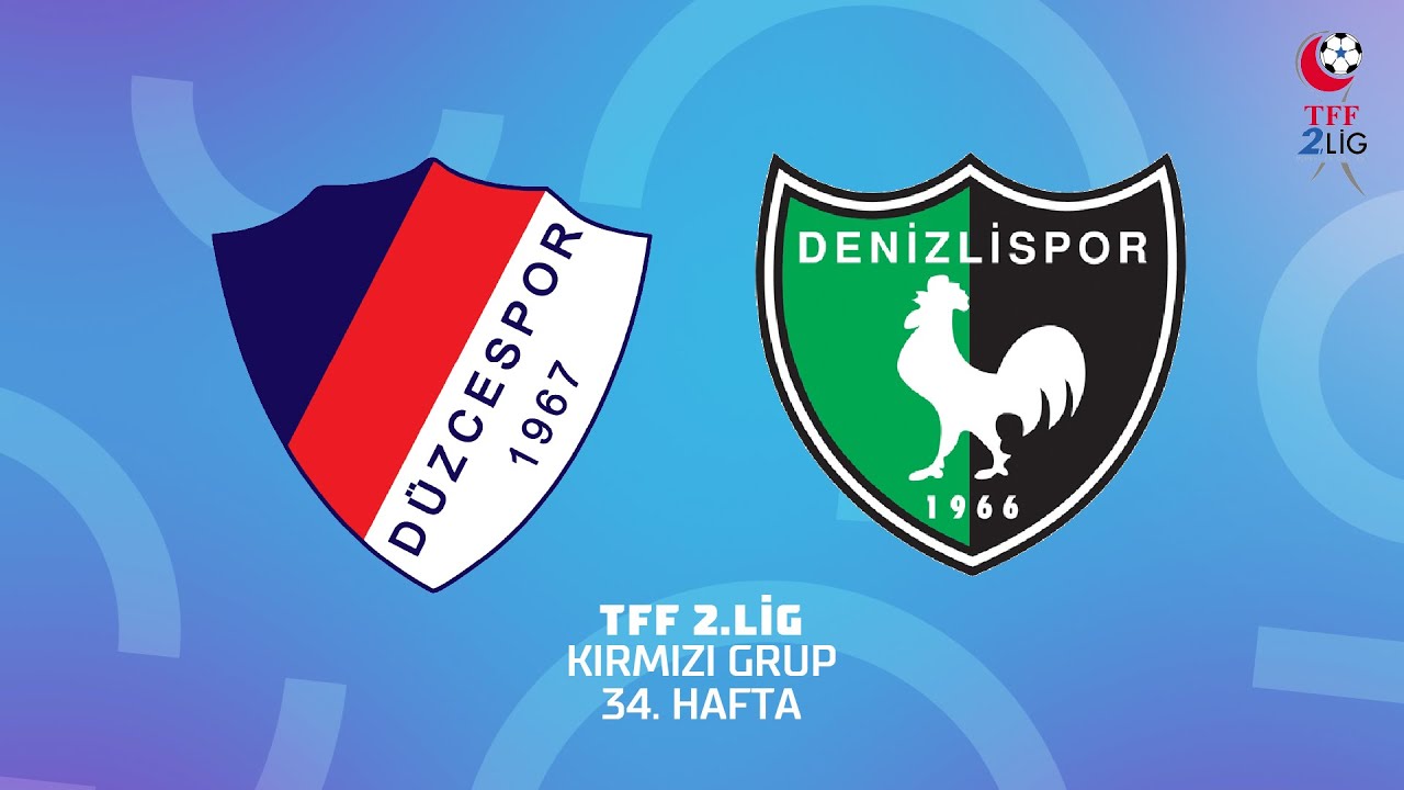 Düzcespor Denizlispor maçı canlı izle