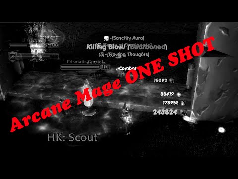 WOD Arcane Mage 1 Shot a Frost DK