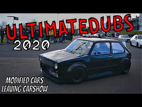 ULTIMATE DUBS 2020, 🚔(Police Chase!!!) Modified Cars Leaving CarShow