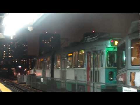 Light Rail Green Line Boston, USA