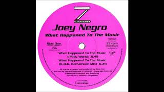 (1993) Joey Negro - What Happened To The Music [Philly World RMX]