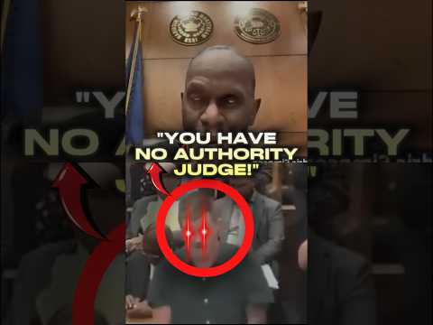 Judge VS Sovereign Citizen #shorts