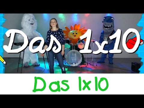 🐶 Das 1x10 Lied - Mathe Lernlieder Marie Wegener || Kinderlieder