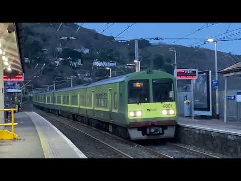 Irish Rail Class 8500/8520, DART, Killiney