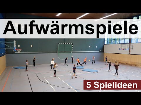 5 COOLE SPIELE zum AUFWÄRMEN | AUFWÄRMSPIELE