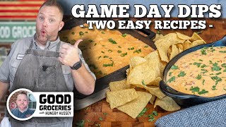 Game Day Dips on the Blackstone Griddle