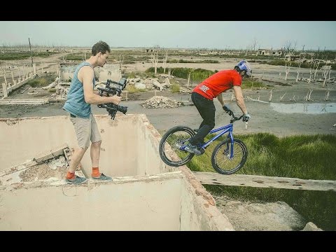 Filming with a MoVI – Epecuén – Danny MacAskill