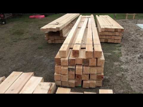 Strawbale Vlog 11 - drewno na konstrukcję