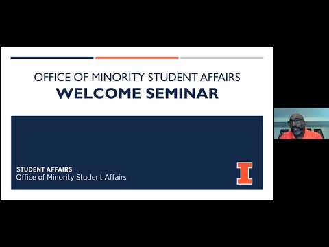 OMSA 2020 Welcome Seminar