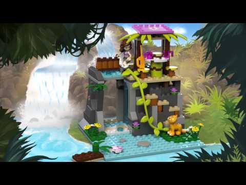Vidéo LEGO Friends 41033 : Sauvetage dans les cascades de la jungle