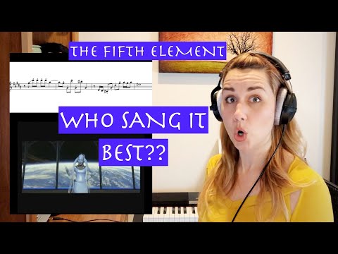 The Fifth Element "Diva Dance" - Opera Voice Coach REACTS and COMPARES performances