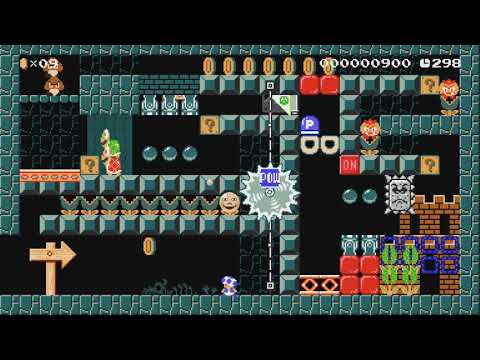 The Very Easy Escape Room by RodrigoSpk - Super Mario Maker 2 - No Commentary 1bw