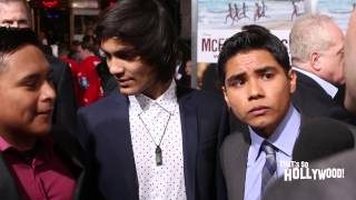Ramiro Rodriguez, Rafa Martinez & Michael Aguero talk experience working with Kevin Costner video