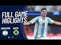 Argentina Vs Brazil EXTENDED HIGHLIGHTS 2025