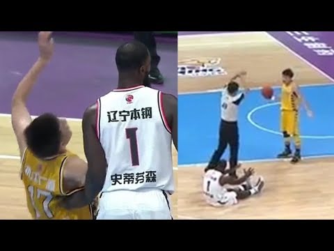 Lance Stephenson - Funny Flop Battle in China