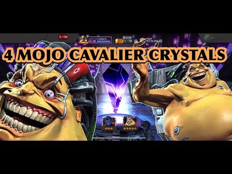 4 CAVALIER CRYSTALS FOR A SHOT AT A 6* MOJO\LONGSHOT | MCOC