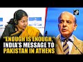 Enough Is Enough DMK MP Kanimozhi Lashes Out At Pakistan In Hellenic Parliament Of Greece