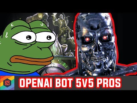 OpenAI 5V5 vs Top 1% DOTA PROS - THIRD GAME COMEBACK