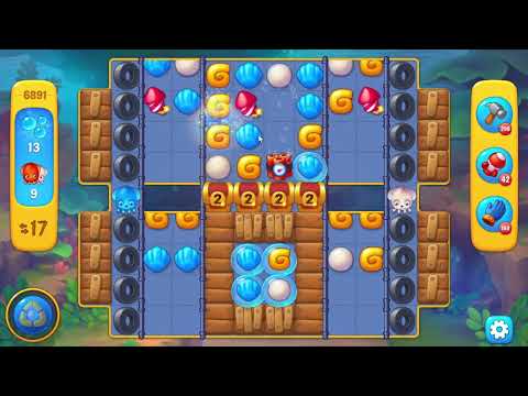 Fishdom 6891 Level - 21 moves - NO BooSTERS