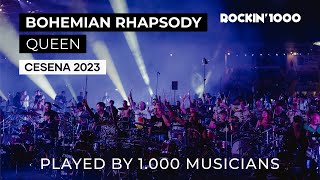 Bohemian Rhapsody - Queen played by 1000 musicians | Rockin'1000