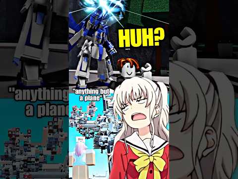 making anything but a plane 💔