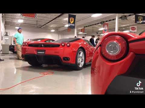 Ferrari Enzo Cold Start! *Capristo Exhaust!