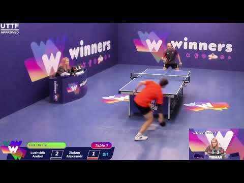 WINners CUP table 1 07.01 Lushchik Andrei - Ziakun Aleksandr 15:00