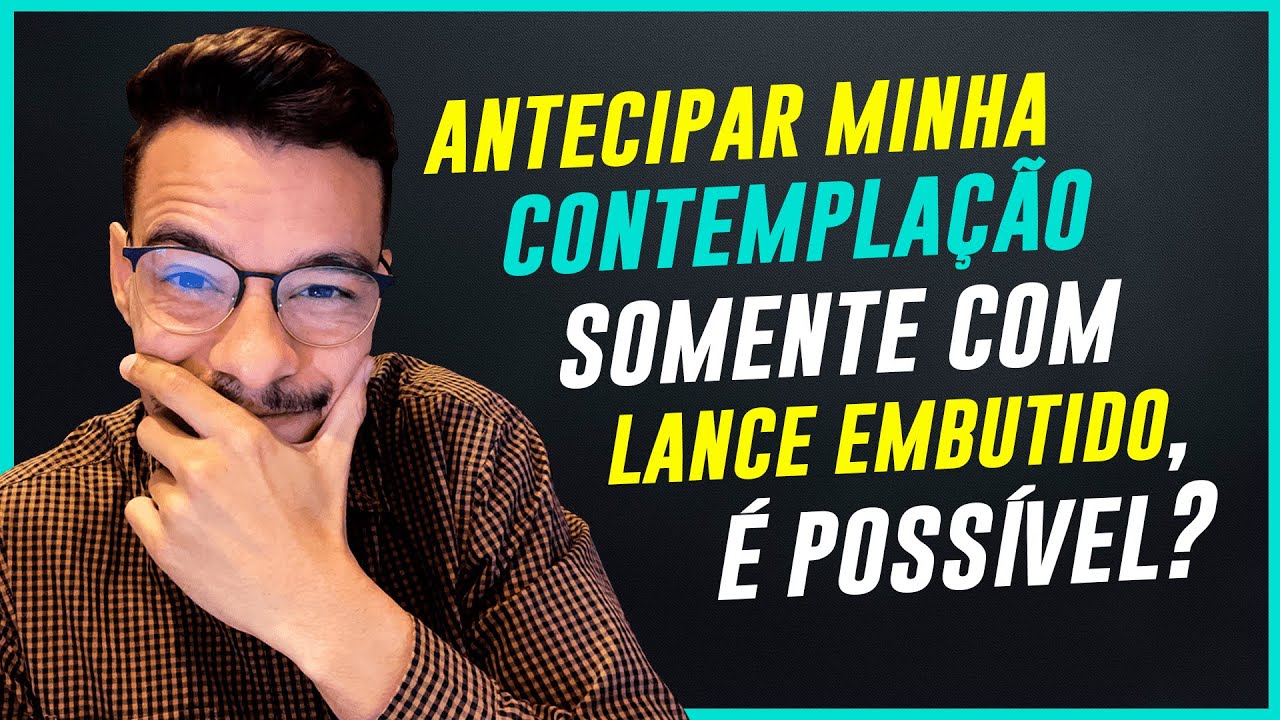 Lance Embutido: Qual minha Chance de Ser Contemplado apenas com Lance Embutido?