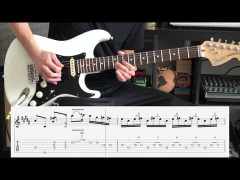 Guitar Funk Jam 2 - Lesson with Tab
