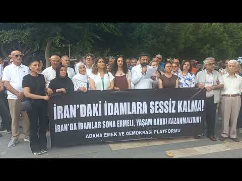 İran'da Kürtlere Yönelik Gerçekleştirilen İdamlar Emek ve Demokrasi Platformu Tarafından Kınandı.