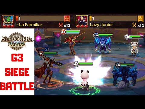 Oddly Satisfying to use Liu Mei ! - High G3 Siege - 鸟人帮 v ~La Farmilia~ v Lazy Junior