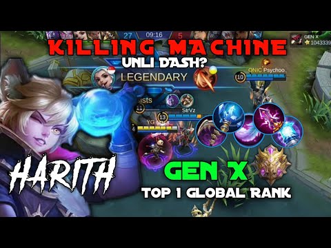 Top 1 Global Rank - "Killing Machine" Harith Gameplay by [ Gen X ]