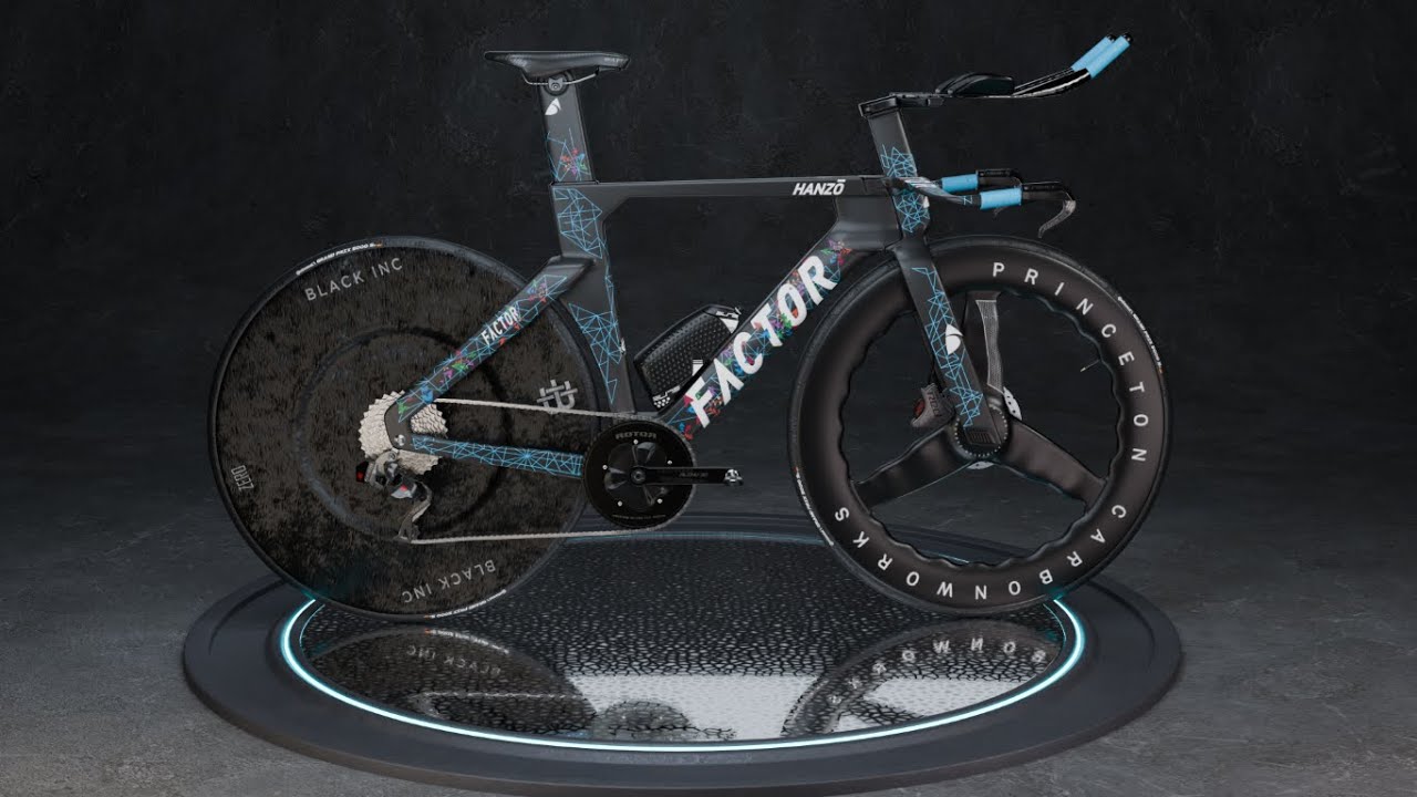 Factor Hanzo time trial bike 3D Model