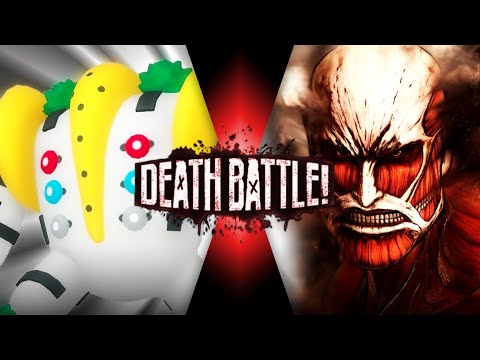 Regigigas vs Colossal Titan (Pokémon vs Attack on Titan) | Fan Made Death Battle Trailer