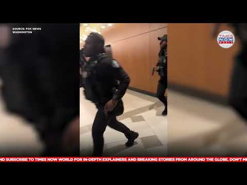 BREAKING: CCTV Footage Of White House Dinner Shooting Show Gunman Sprinting With Gun And Choas!