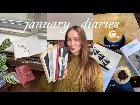 cosy winter days in January ☕️ (book shopping, journal eco-system, slow living, libraries + q&a)