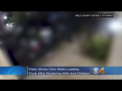 Video Shows Chris Watts Loading Truck After Killing Pregnant Wife, Daughters