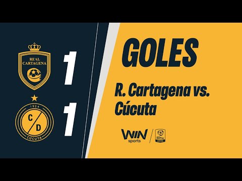 Real Cartagena vs. Cúcuta (goals) | BetPlay Dimayor Tournament 2025-2 | Matchday 15